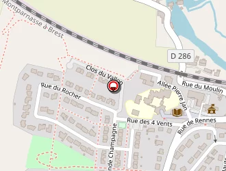 Carte de Mairie à Brécé