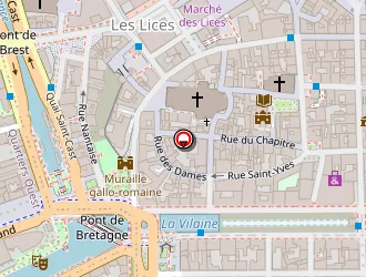 Carte de Le Palmier D Or à Rennes