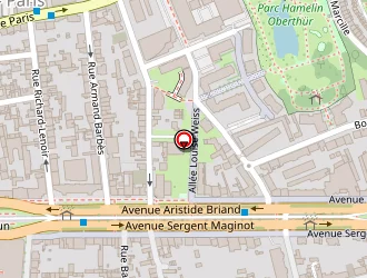 Carte de Pavis Michel à Rennes