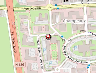 Carte de Mahé-villa à Rennes