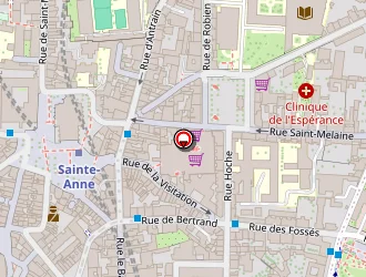 Carte de O+p Architectes à Rennes