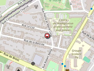 Carte de Préprogram à Rennes