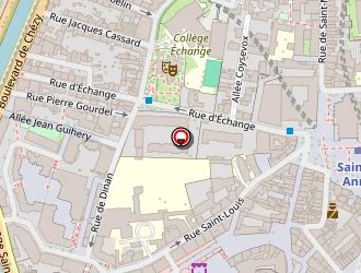 Carte de Agence Des Lices à Rennes