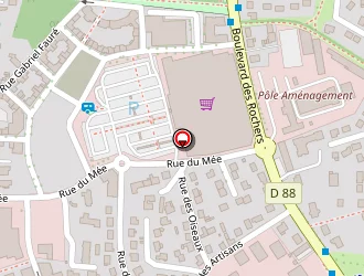 Carte de Magasin Noz à Vitré