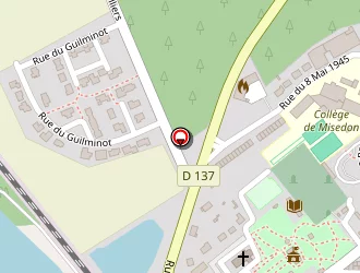 Carte de La Poste à Port-brillet