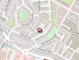 Carte de Carrée à Vezin-le-coquet