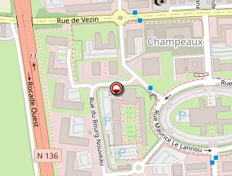 Carte de Ermeneux Bertrand à Rennes