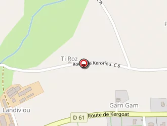 Carte de Ollivier Bernard à Quéménéven