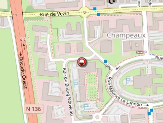 Carte de Mercier & Associés à Rennes