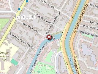 Carte de Mercier-chaplain Gérald à Rennes