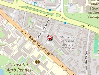 Carte de De Oliveira Pimenta à Rennes