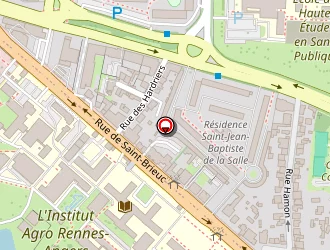 Carte de Maaf Assurances à Rennes