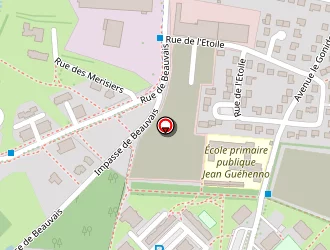 Carte de Ecole De Danse à Vitré