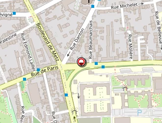 Carte de Bellec Julie à Rennes