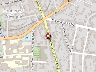 Carte de Coquentin Pierre à Rennes