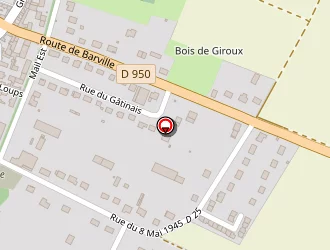 Carte de Lamotte Bruno à Boynes