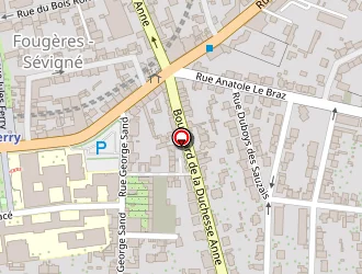 Carte de Slb Pharma à Rennes