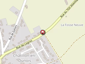 Carte de L'eau à La Bouche à Châtillon-en-dunois