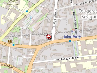 Carte de Sévigné Couture à Rennes