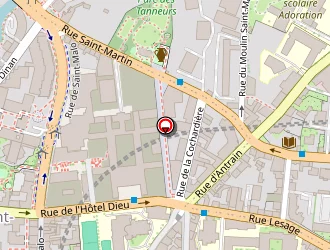 Carte de Lezan à Rennes