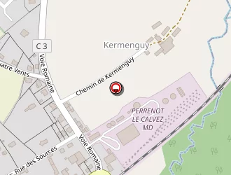 Carte de Gazarmor à Quéménéven