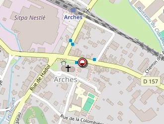 Carte de Complexe écolier à Arches