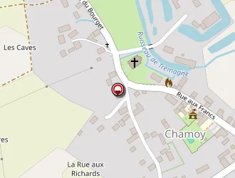 Carte de Dupin à Chamoy