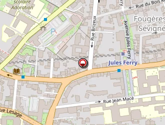 Carte de Rouille Ronan à Rennes