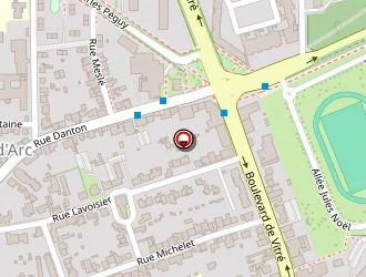 Carte de Geffroy Paul à Rennes