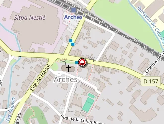 Carte de Ecole à Arches