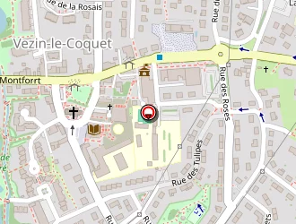 Carte de Spar à Vezin-le-coquet