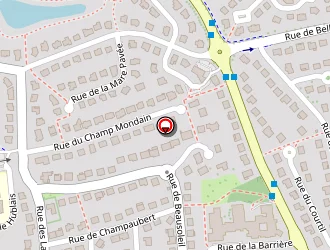 Carte de Huge Clément à Cesson-sévigné