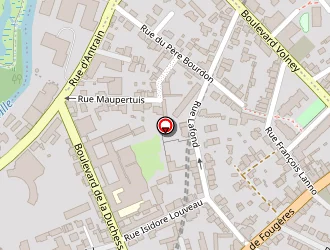 Carte de Subway à Rennes