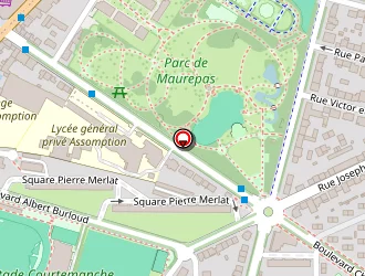 Carte de Stade Rennais Athletisme à Rennes