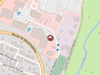 Carte de Etnair à Chaumont