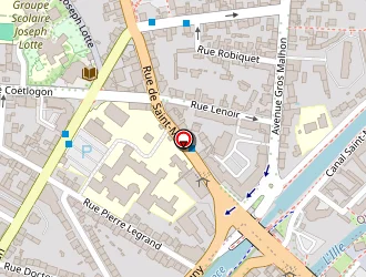 Carte de Frédéric Dior Immobilier à Rennes