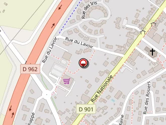 Carte de Morvan Denis à Louverné