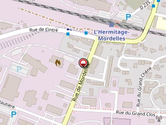 Carte de Bj 35 à Hermitage (l')