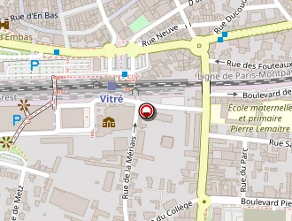 Carte de Jfc Formation à Vitré
