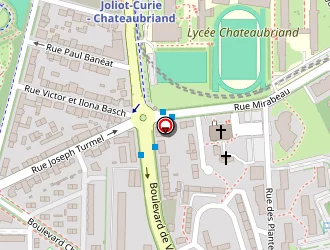 Carte de Varec'h à Rennes