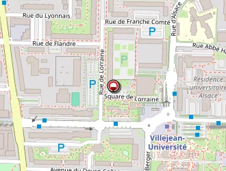 Carte de Association Usetic à Rennes