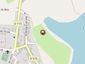 Carte de Terrain De Pétanque à Olivet