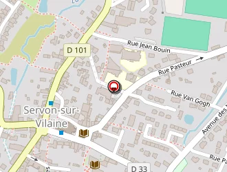 Carte de Nonomiam à Servon-sur-vilaine