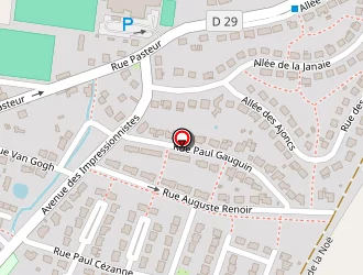 Carte de Artus Clotilde à Servon-sur-vilaine