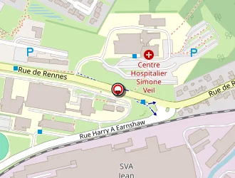 Carte de Greta Est Bretagne à Vitré