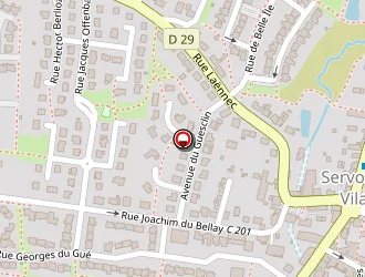 Carte de Adapertus à Servon-sur-vilaine