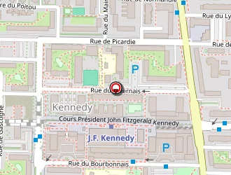 Carte de Atelier 41 à Rennes