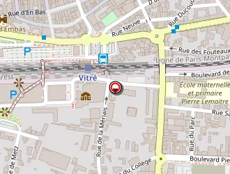 Carte de Un Temps Pour Elle à Vitré