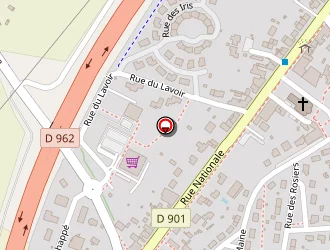 Carte de Carrefour Contact à Louverné