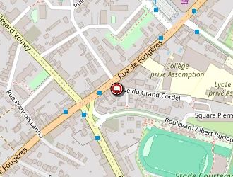 Carte de Projet Et Changement à Rennes